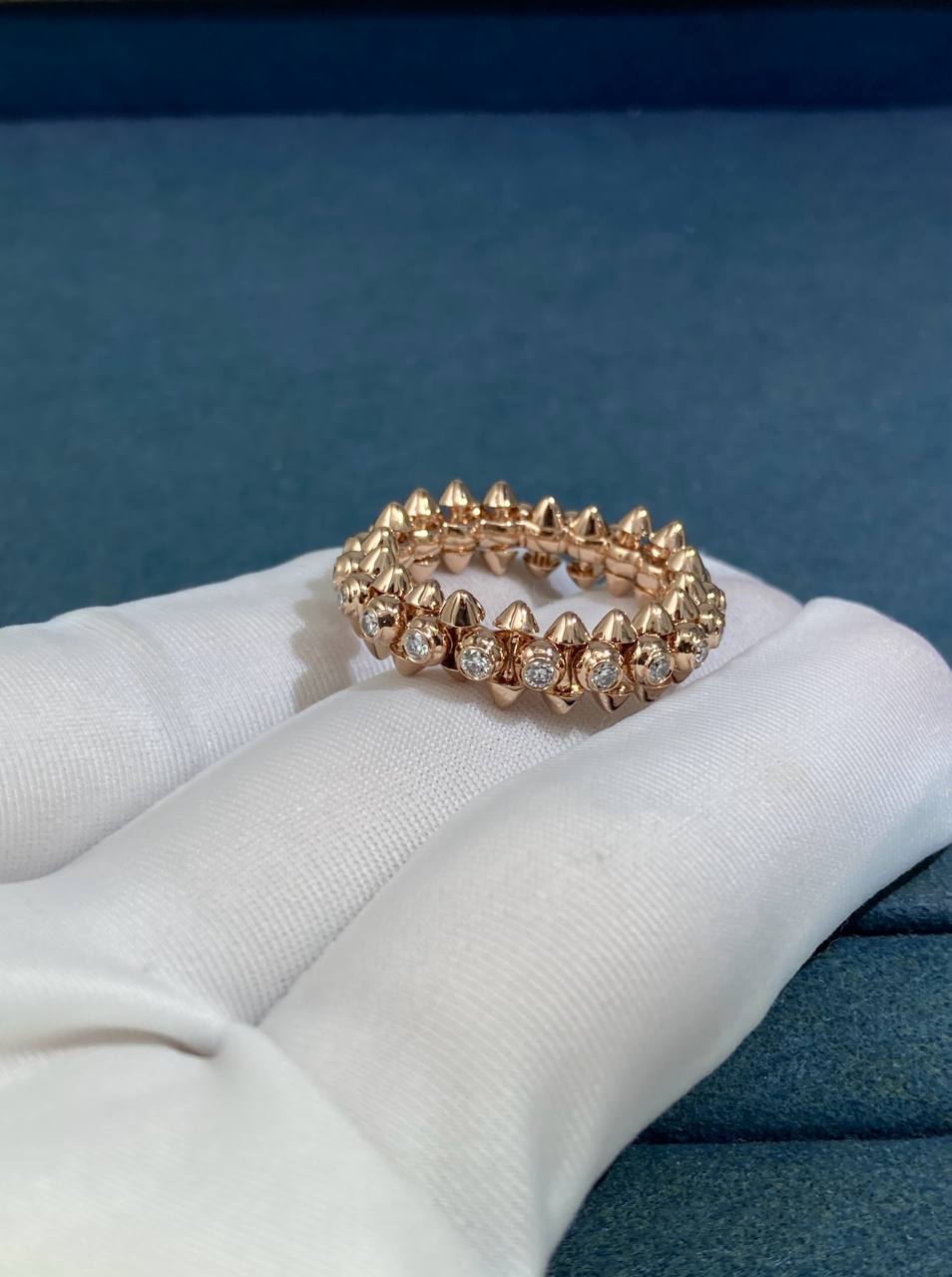Crash diamond ring