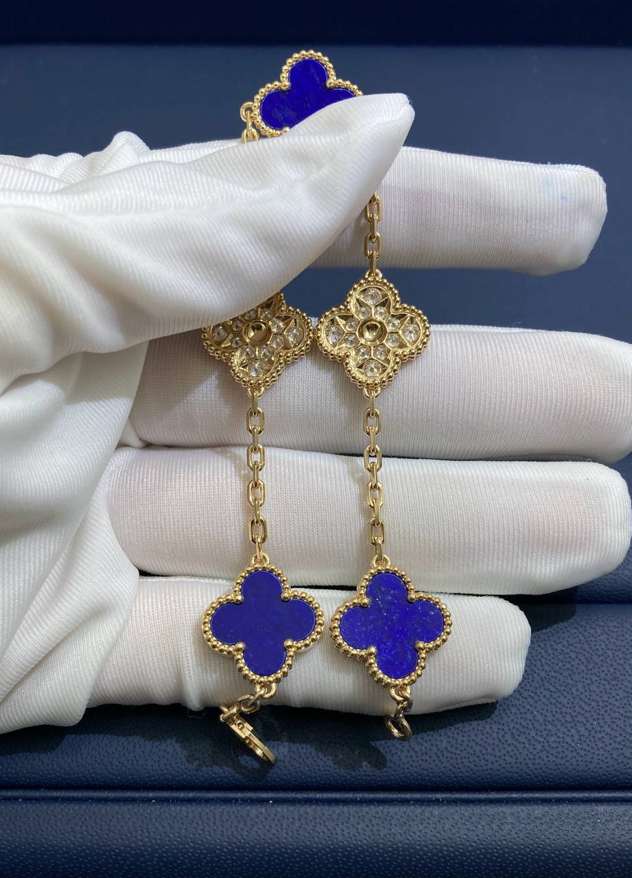 VC bracelet with Lapis Lazuli and diamonds