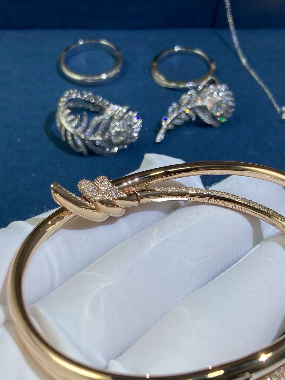 Pulsera TC Double Row con diamantes