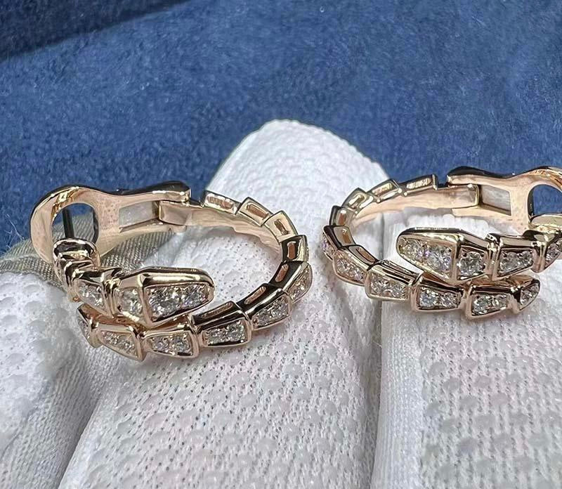 Serpent Diamond earrings
