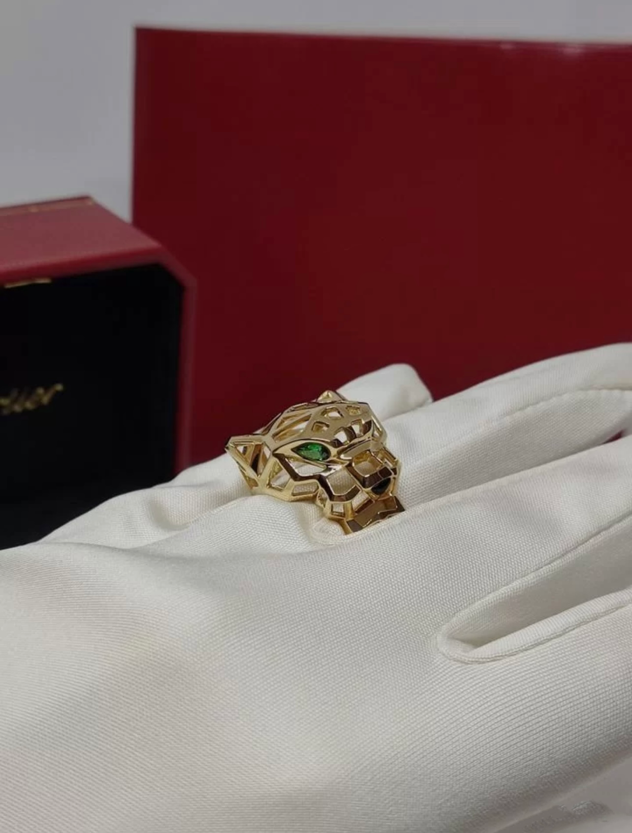 Panther Open-work ring