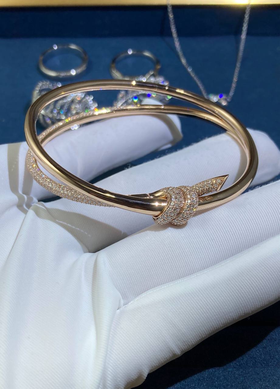 Pulsera TC Double Row con diamantes