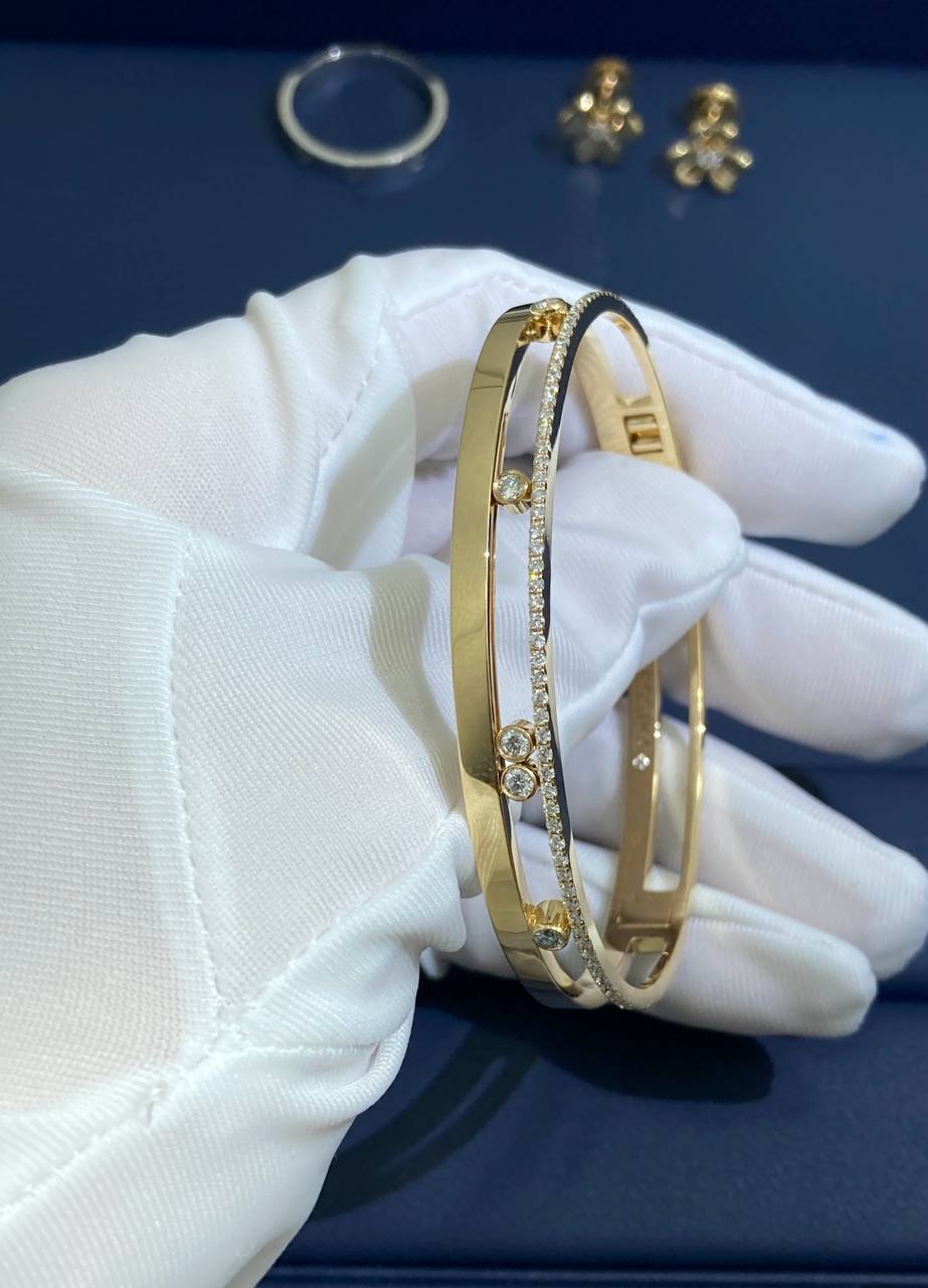 Mssk bracelet with pavé diamonds