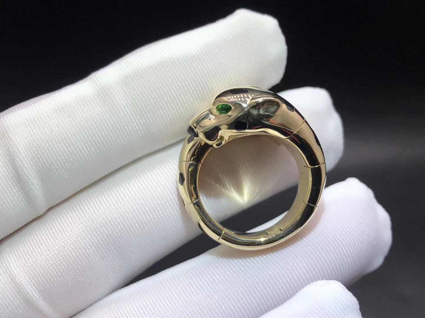 Panther Double Head Ring