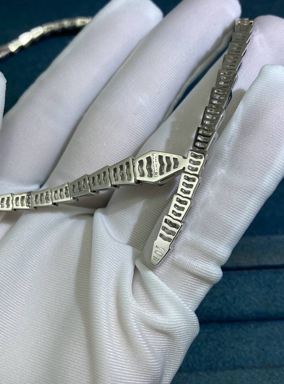 Serpent Diamond necklace