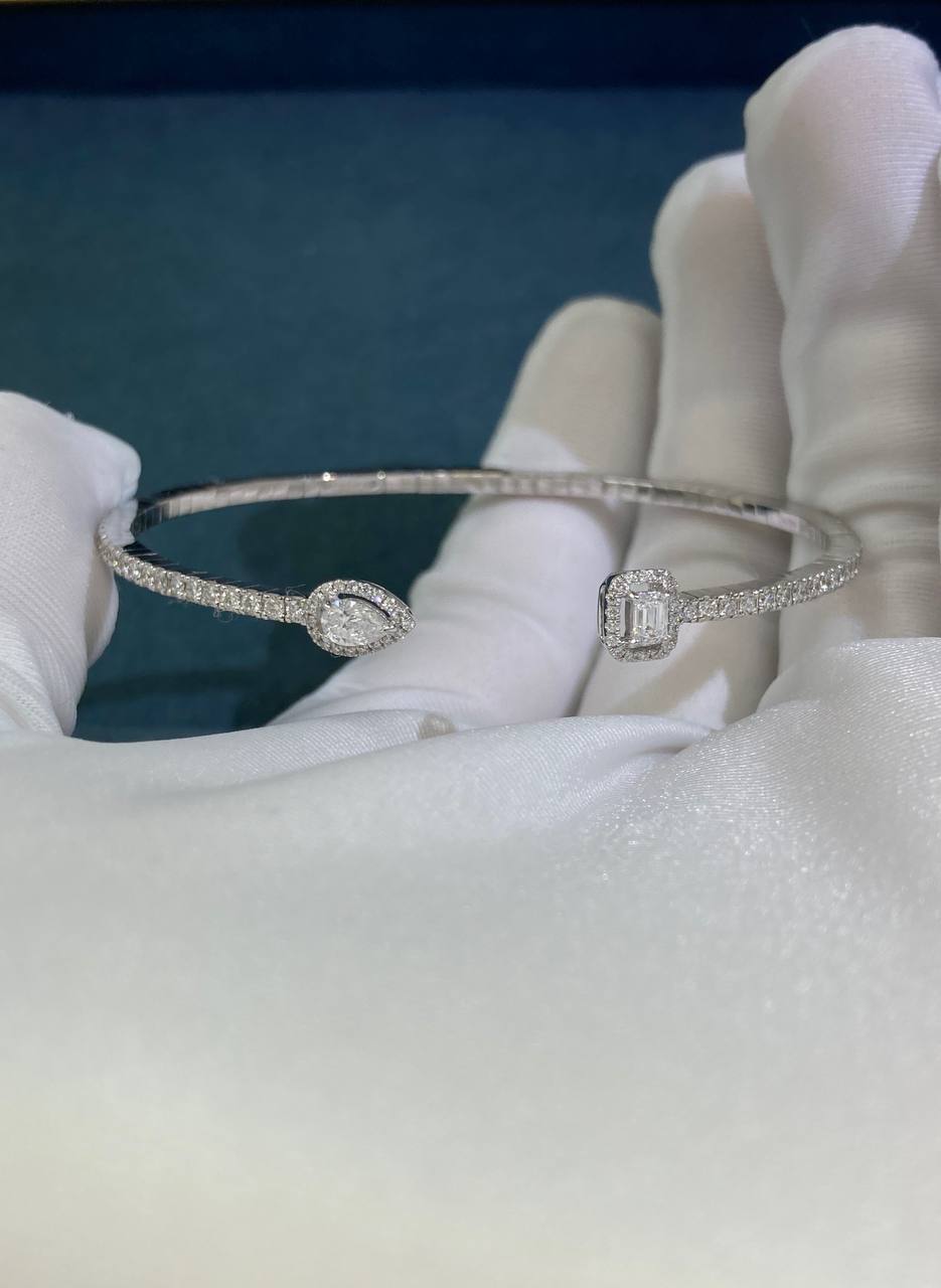 Mssk full pavé diamond bracelet