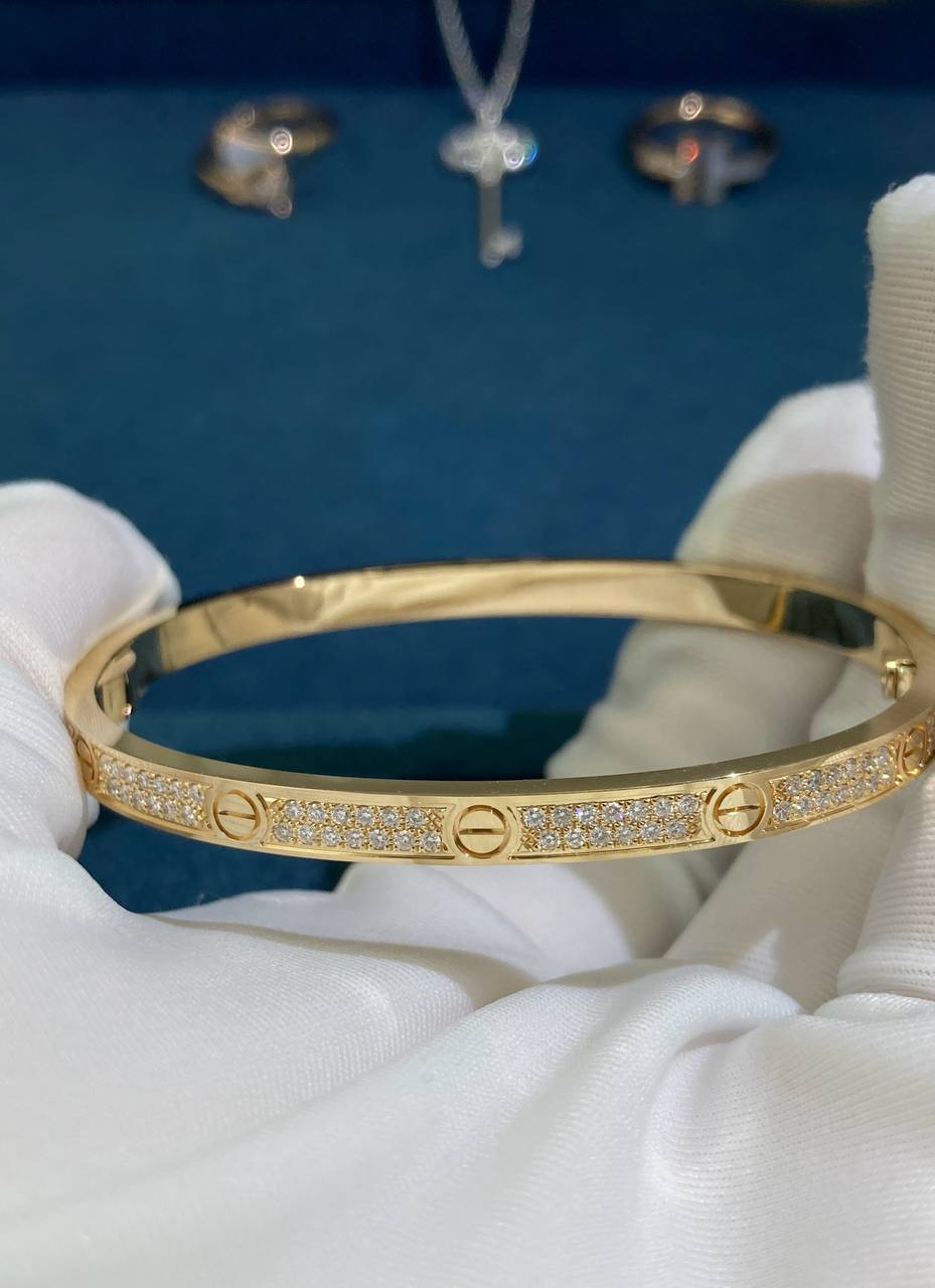 Love Bracelet small model Paved