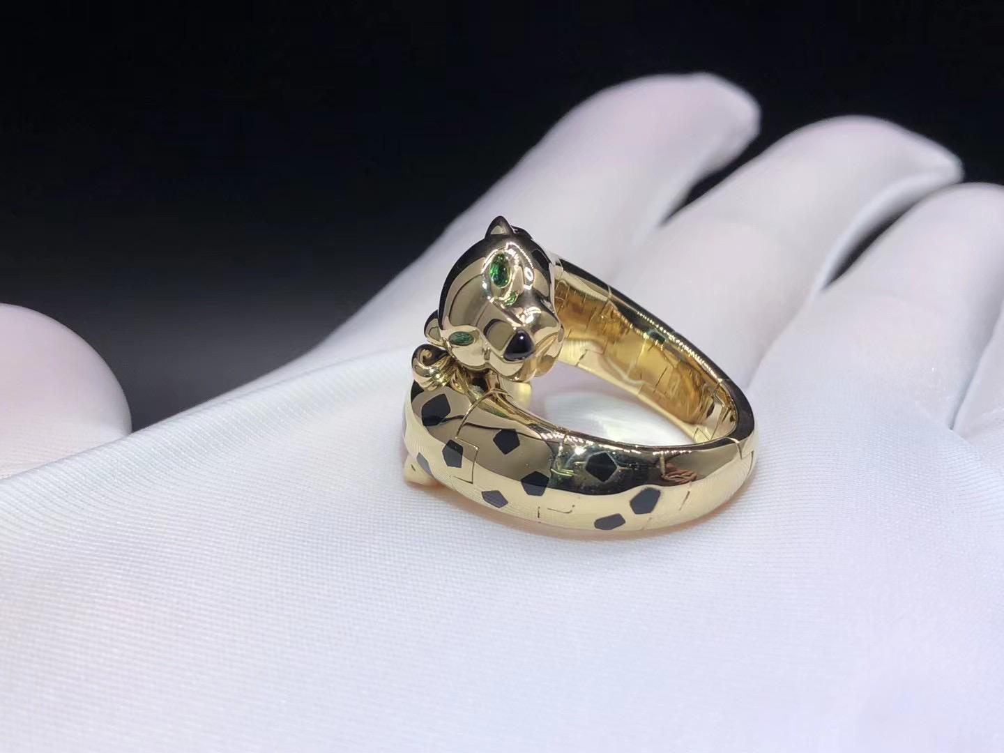 Panther Double Head Ring