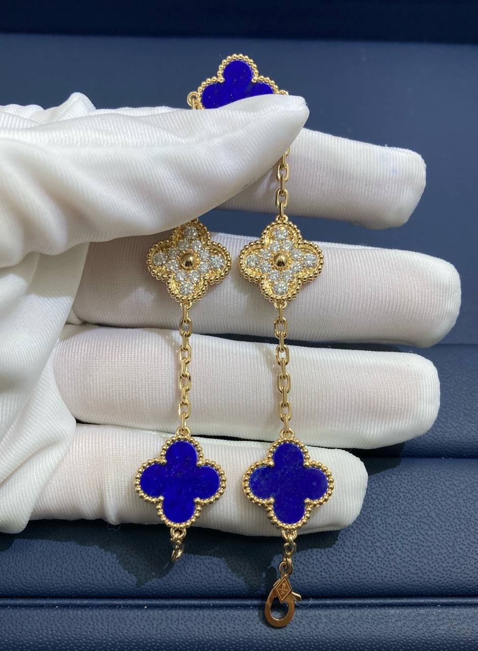 VC bracelet with Lapis Lazuli and diamonds