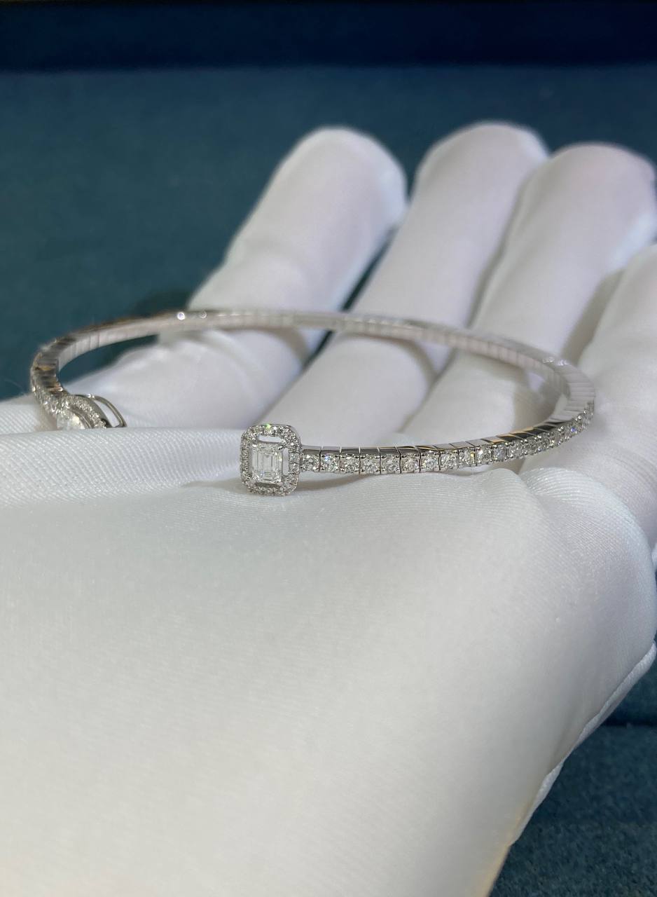 Mssk full pavé diamond bracelet