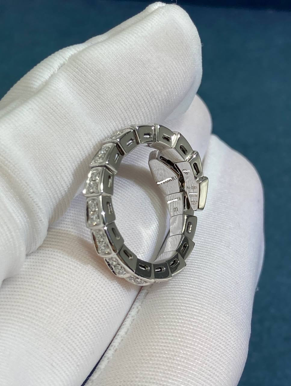 Serpent Diamond ring small model
