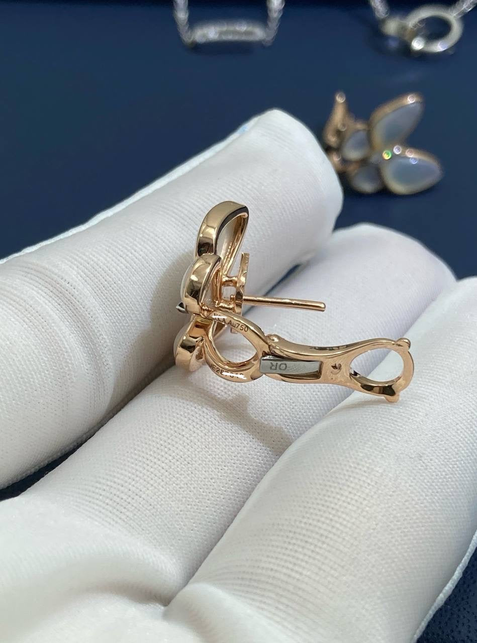 VC butterfly earrings