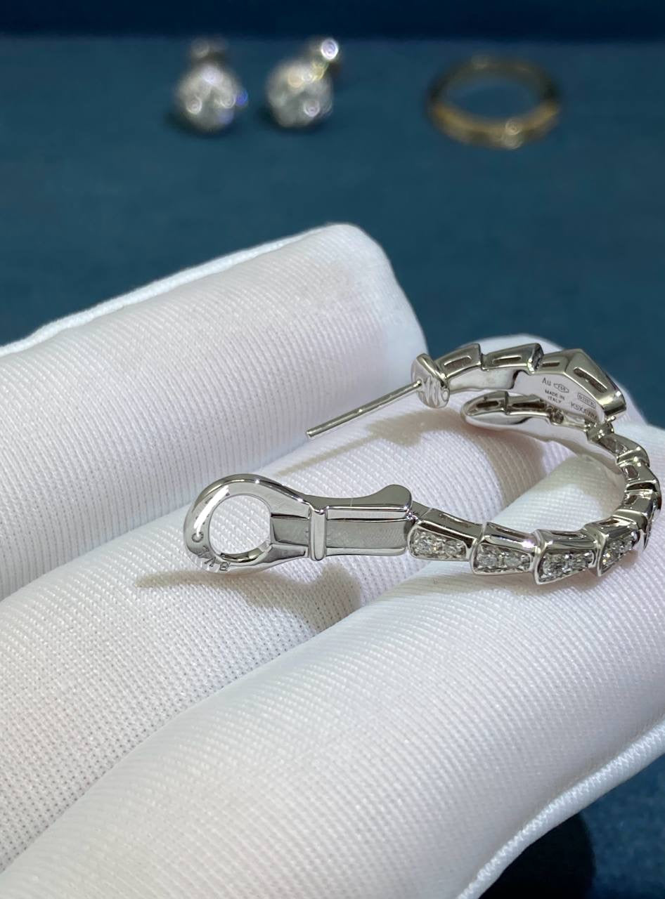 Serpent Diamond earrings