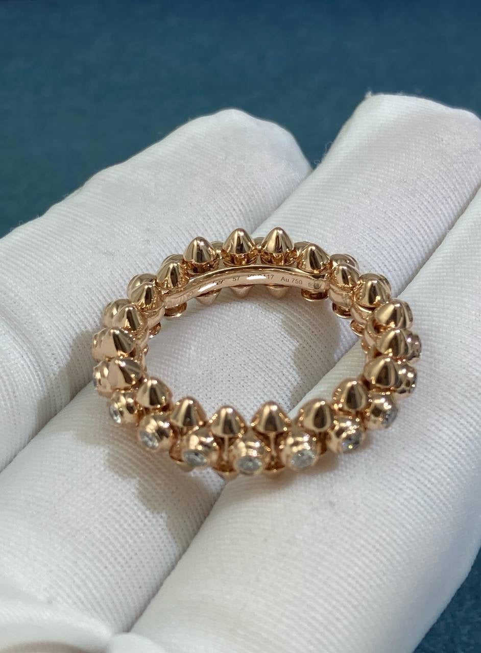 Crash diamond ring