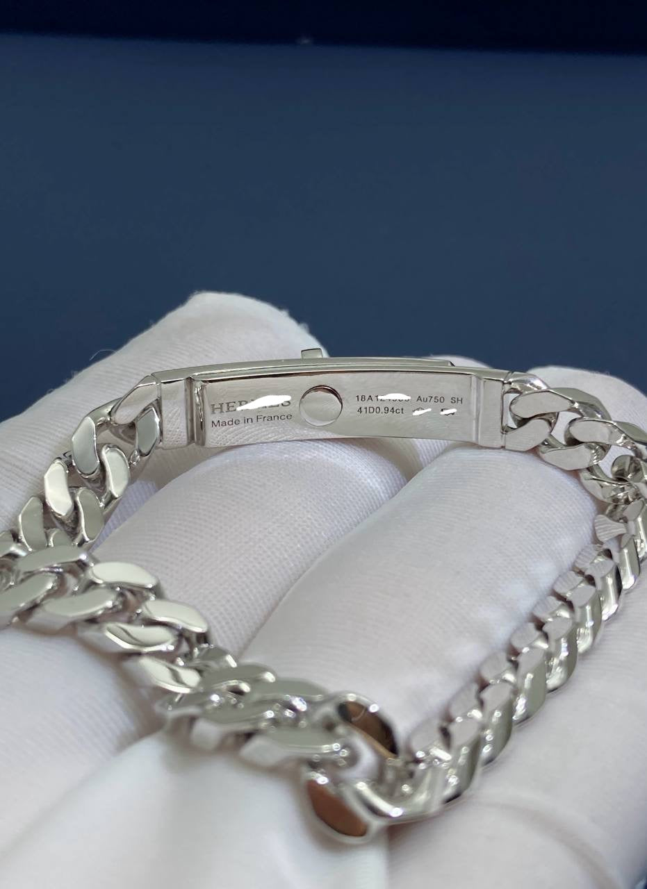 a. Chain Bracelet with diamonds