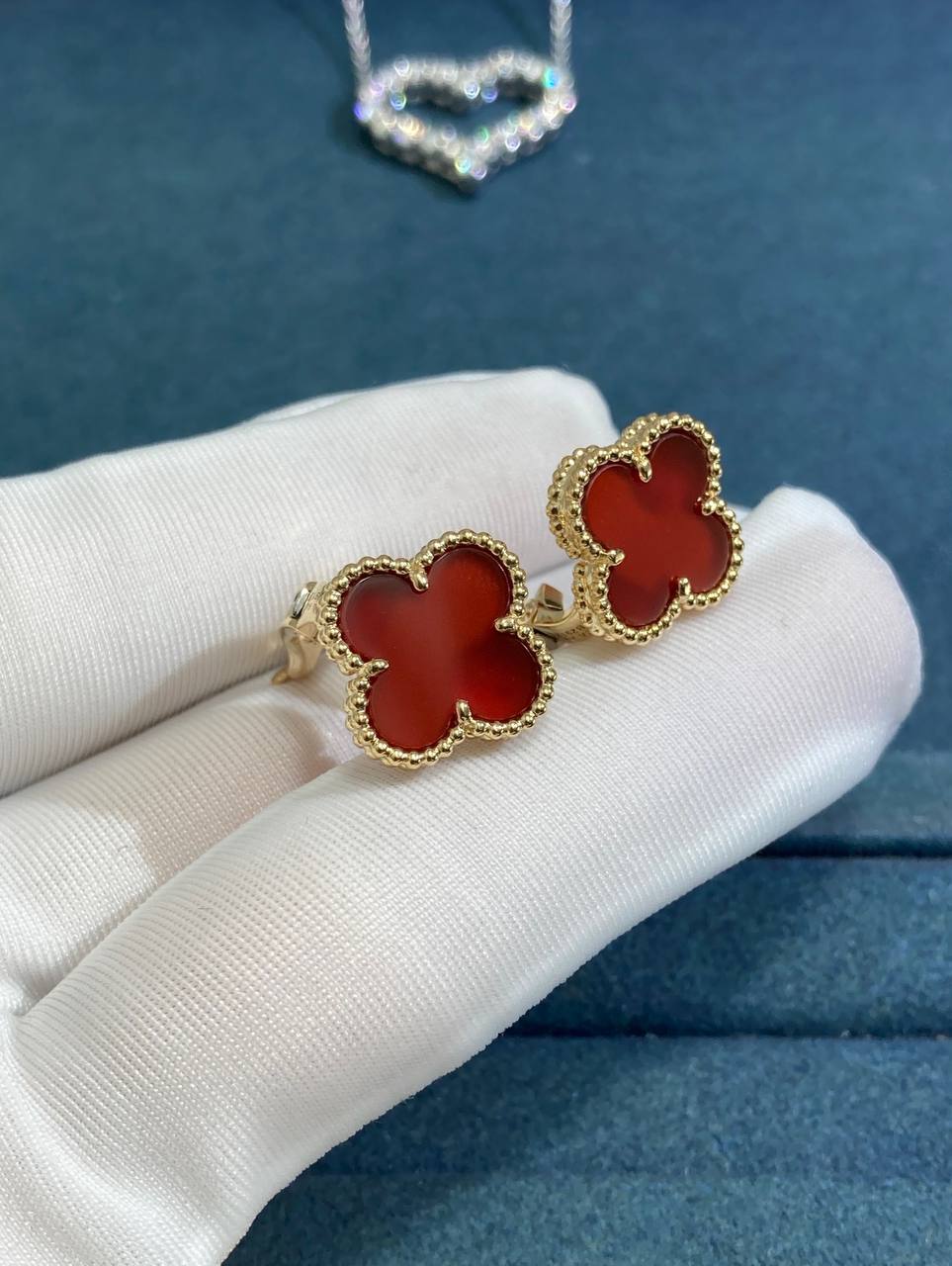VC Carnelian earrings