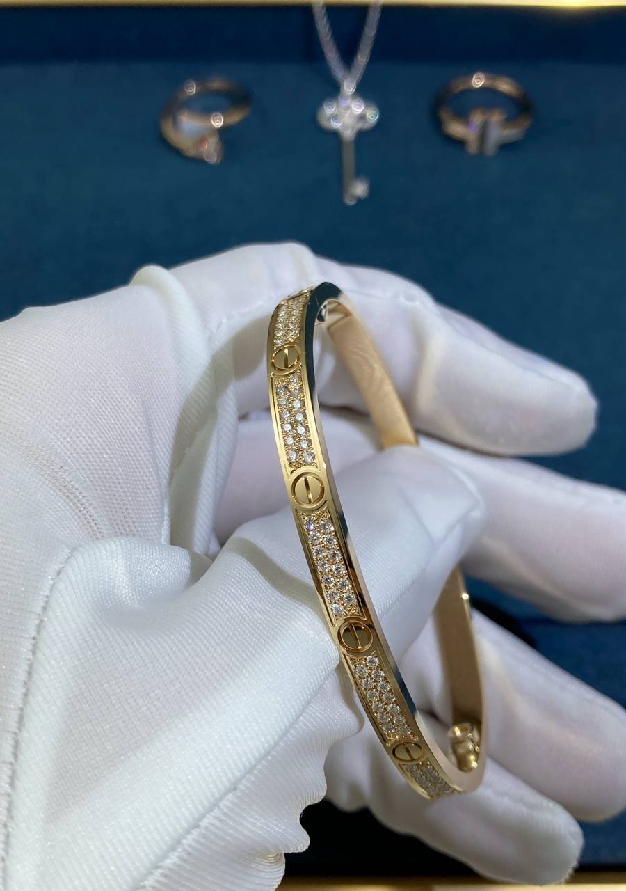 Love Bracelet small model Paved