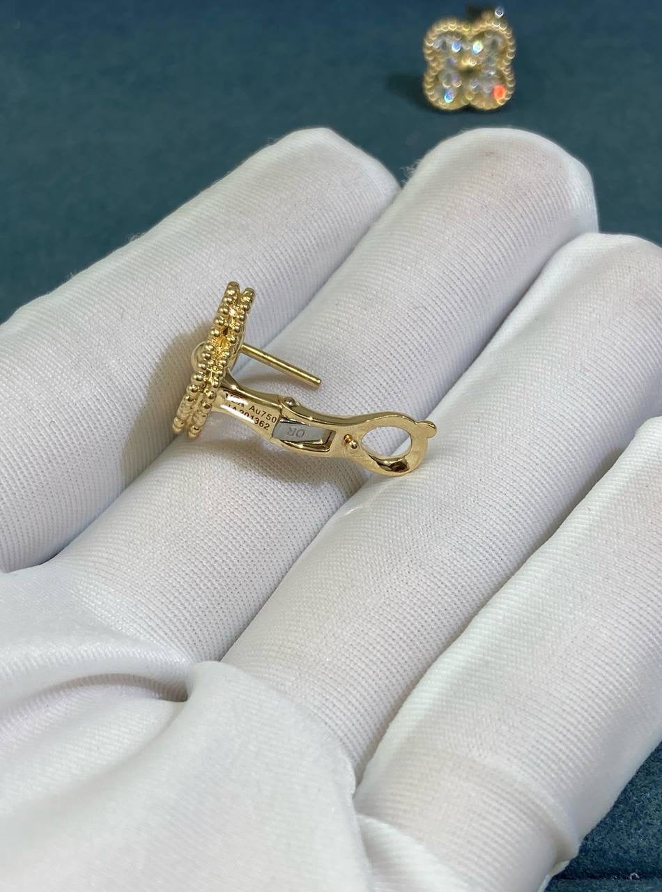 VC diamond earrings