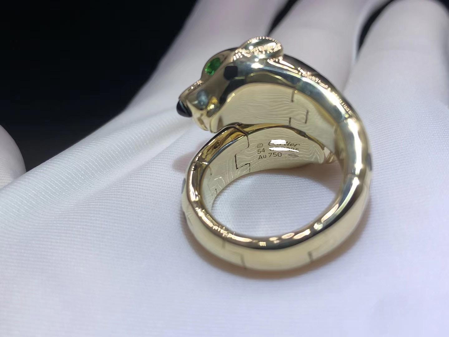 Panther Double Head Ring