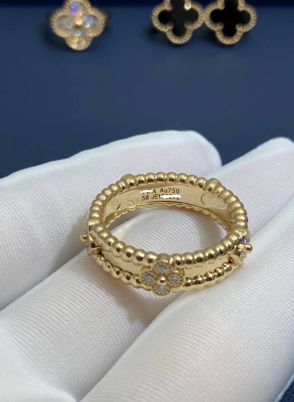 VC ring with diamonds Small model