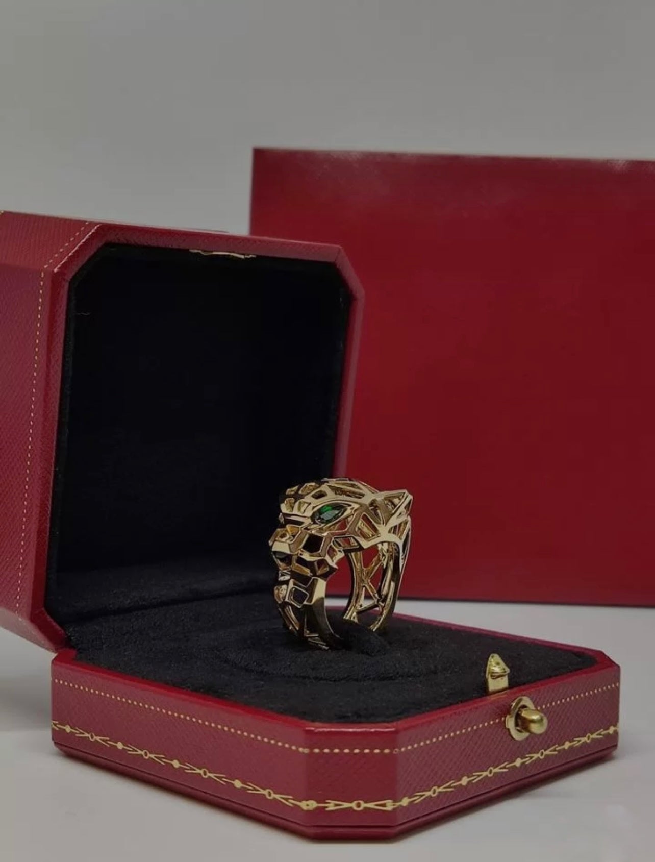 Panther Open-work ring