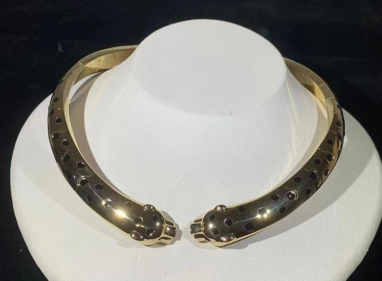 Panther Double Head Necklace