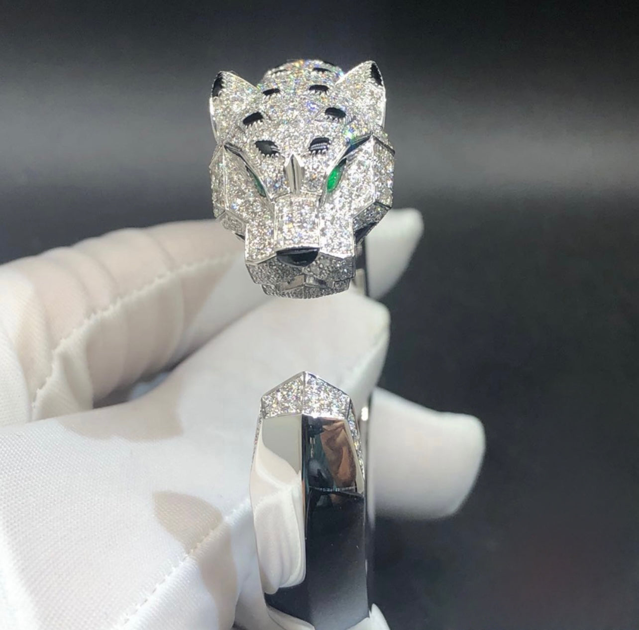 Panther diamond bracelet