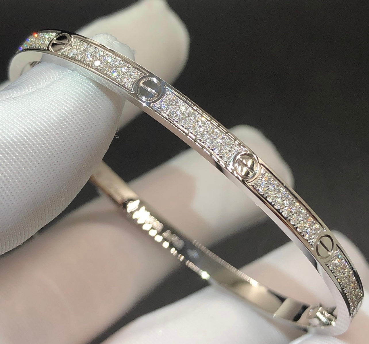 Love Bracelet small model Paved