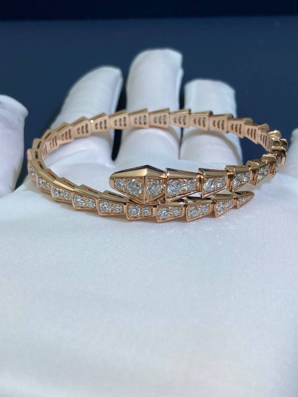 Serpent Diamond Bracelet