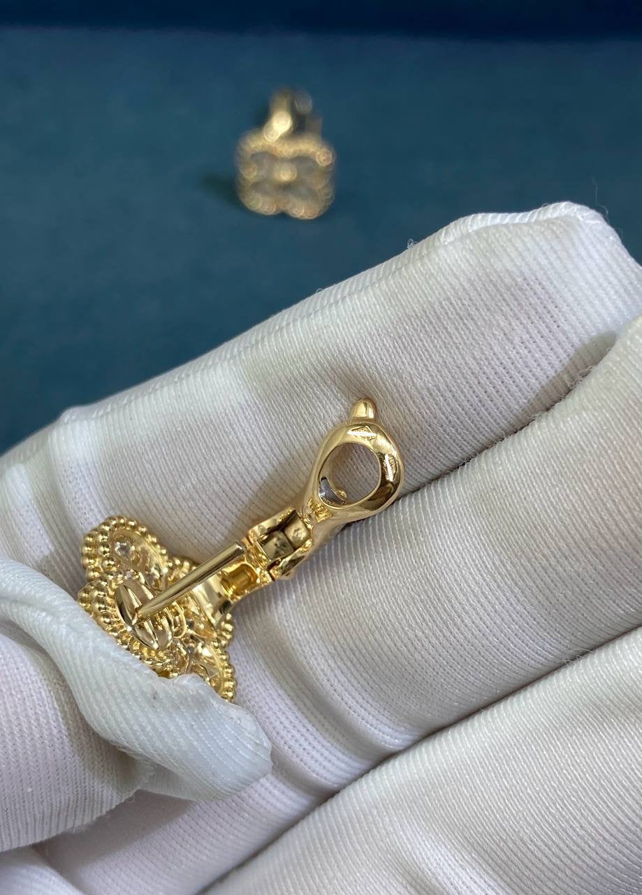 VC diamond earrings