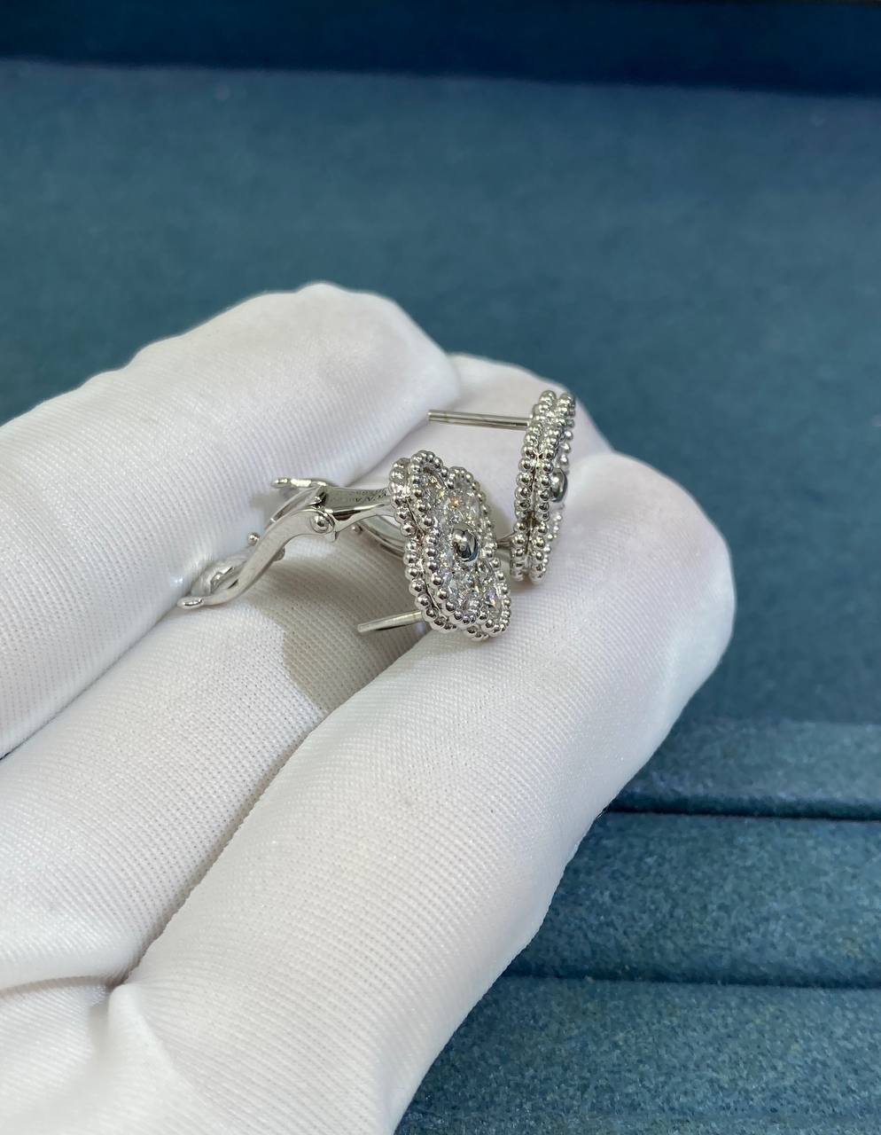 VC diamond earrings