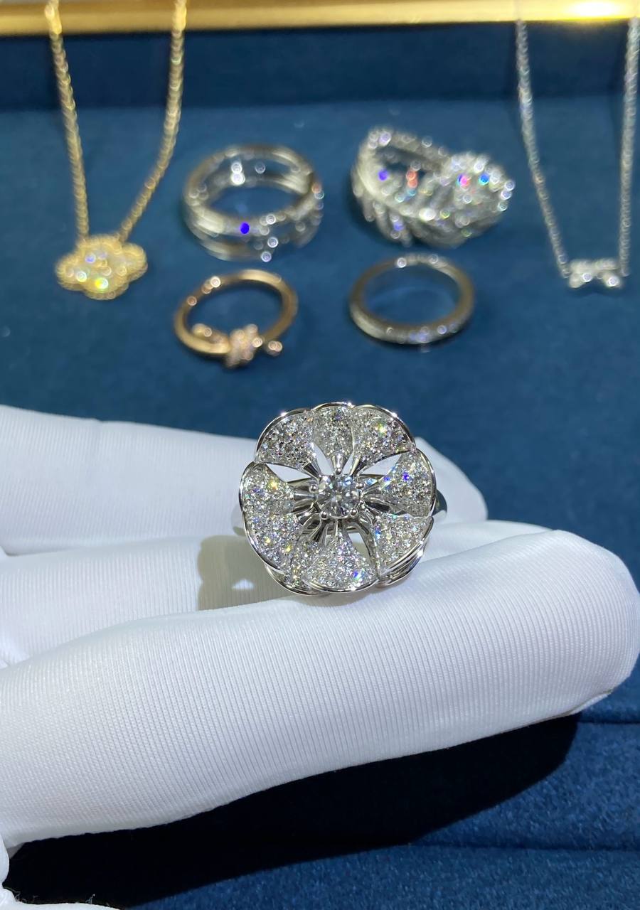 Bague diamants pavé Tremblant Divas'