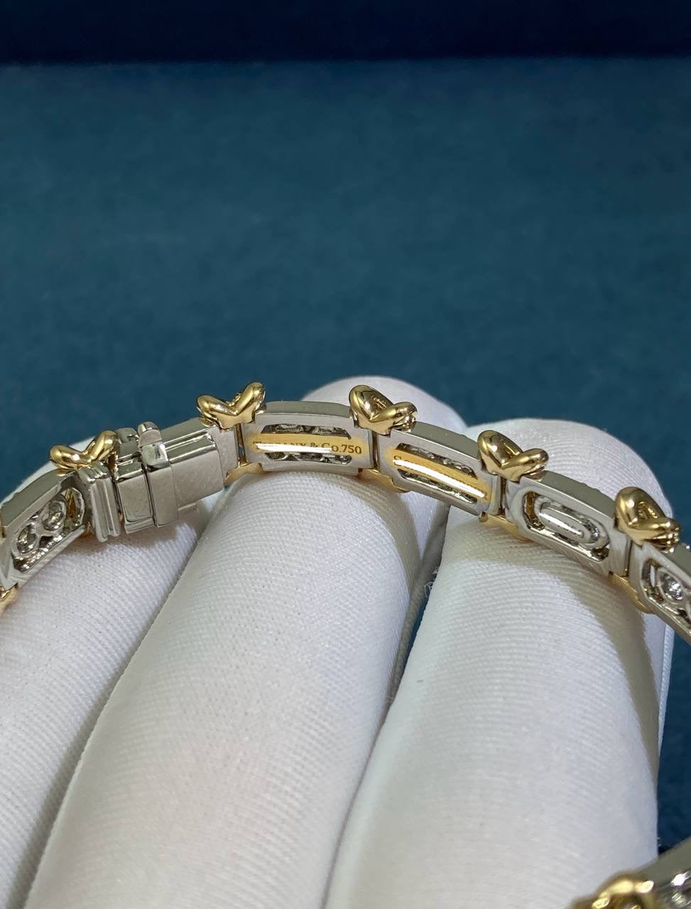 TC bracelet with diamonds