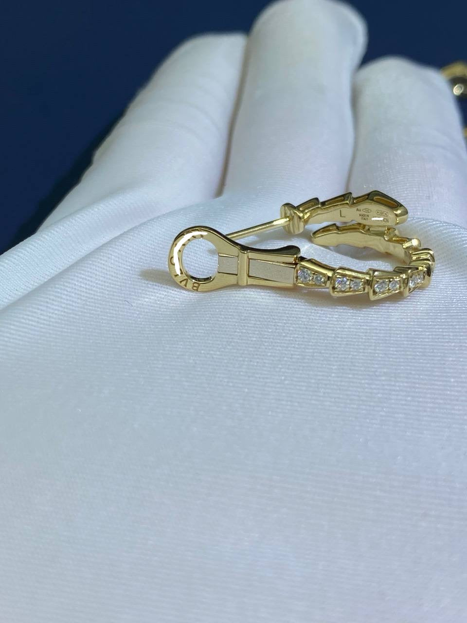 Serpent Diamond earrings