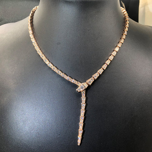 Serpenti Viper Diamond necklace