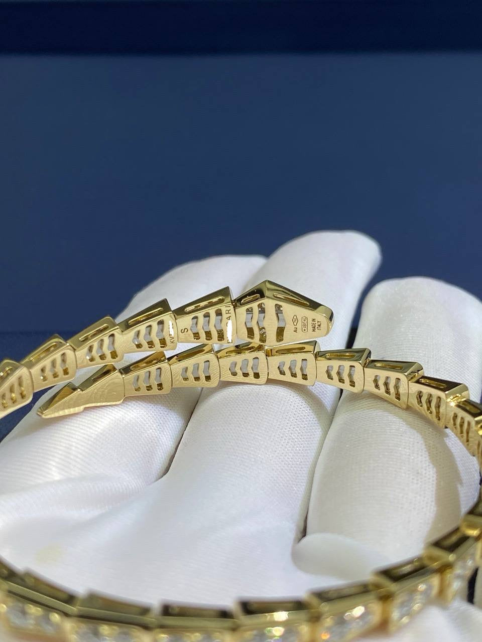 Serpent Diamond Bracelet