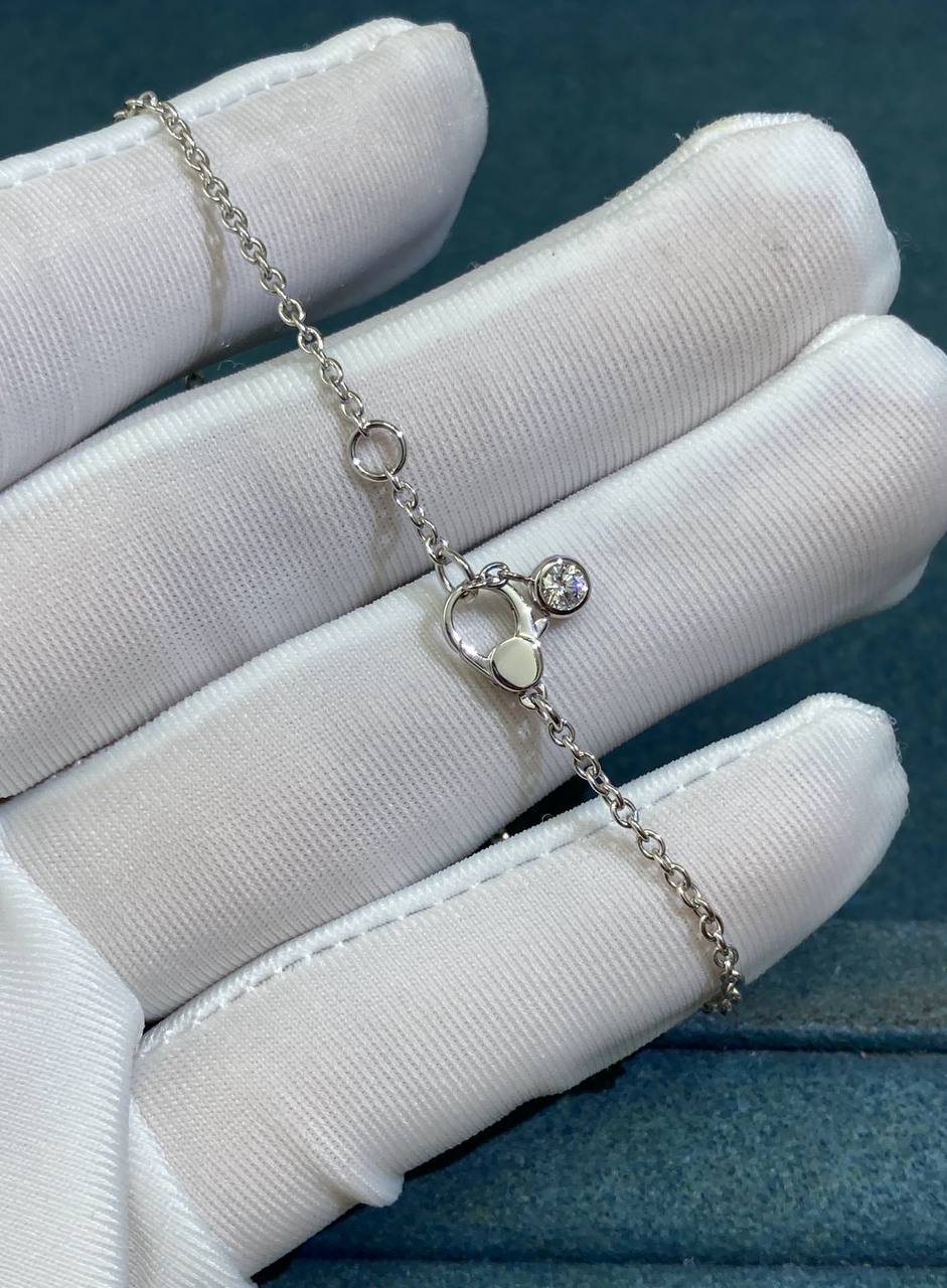 Collier Bchrn avec diamants et PVD Petit modèle