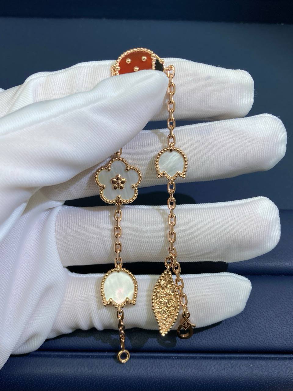 VC Ladybug 5 motif bracelet