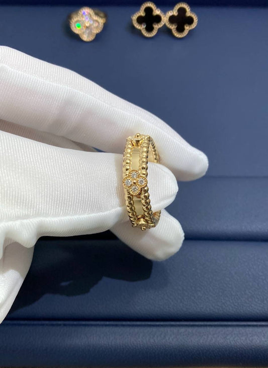 VC ring with diamonds Small model