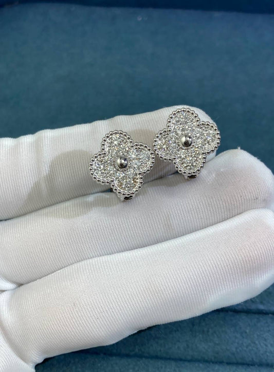 VC diamond earrings