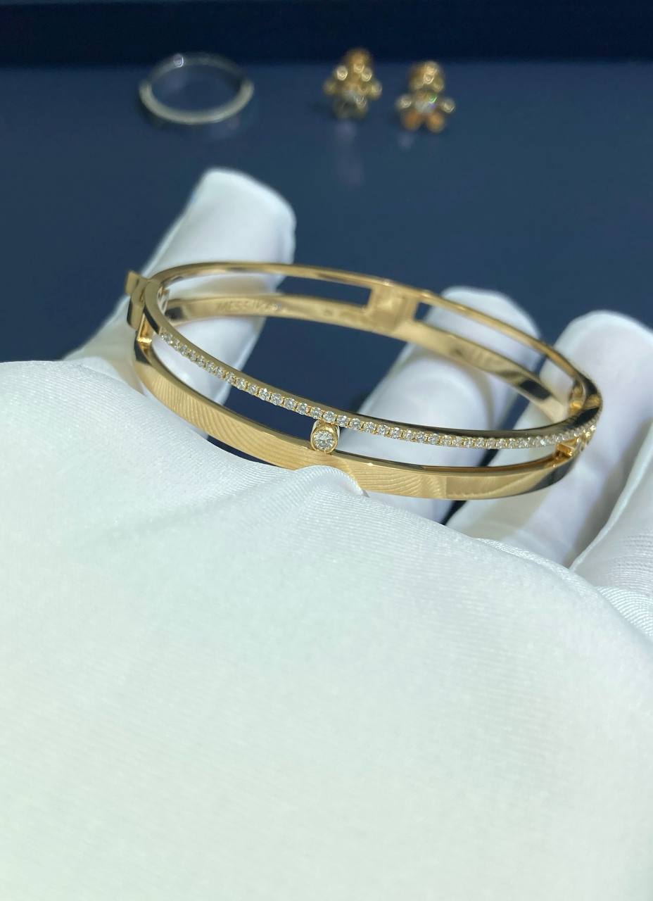 Mssk bracelet with pavé diamonds