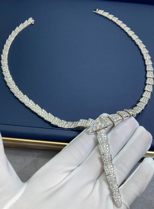 Serpenti Viper Diamond Necklace