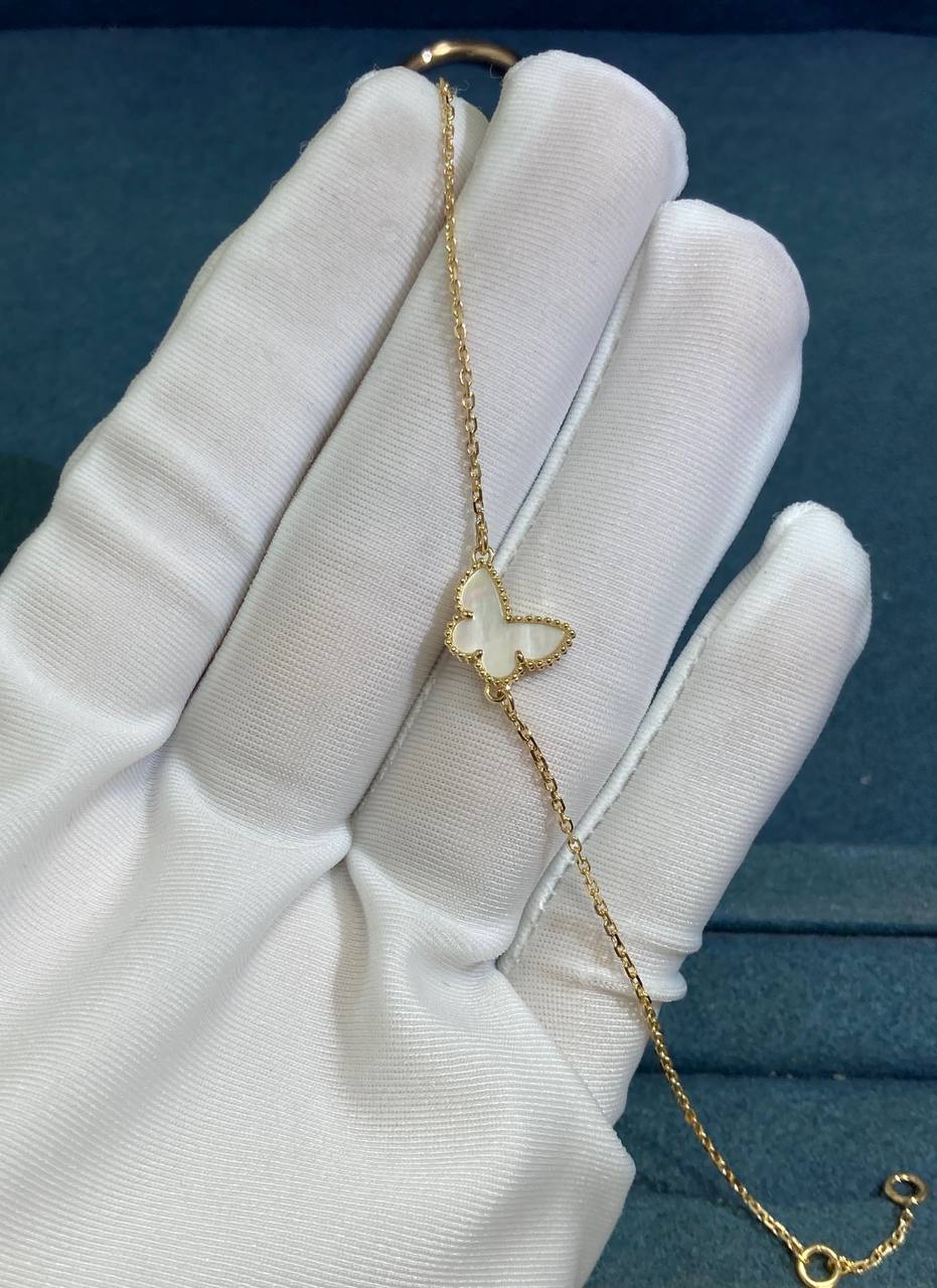 VC Mother-Of-Pearl butterfly bracelet mini model