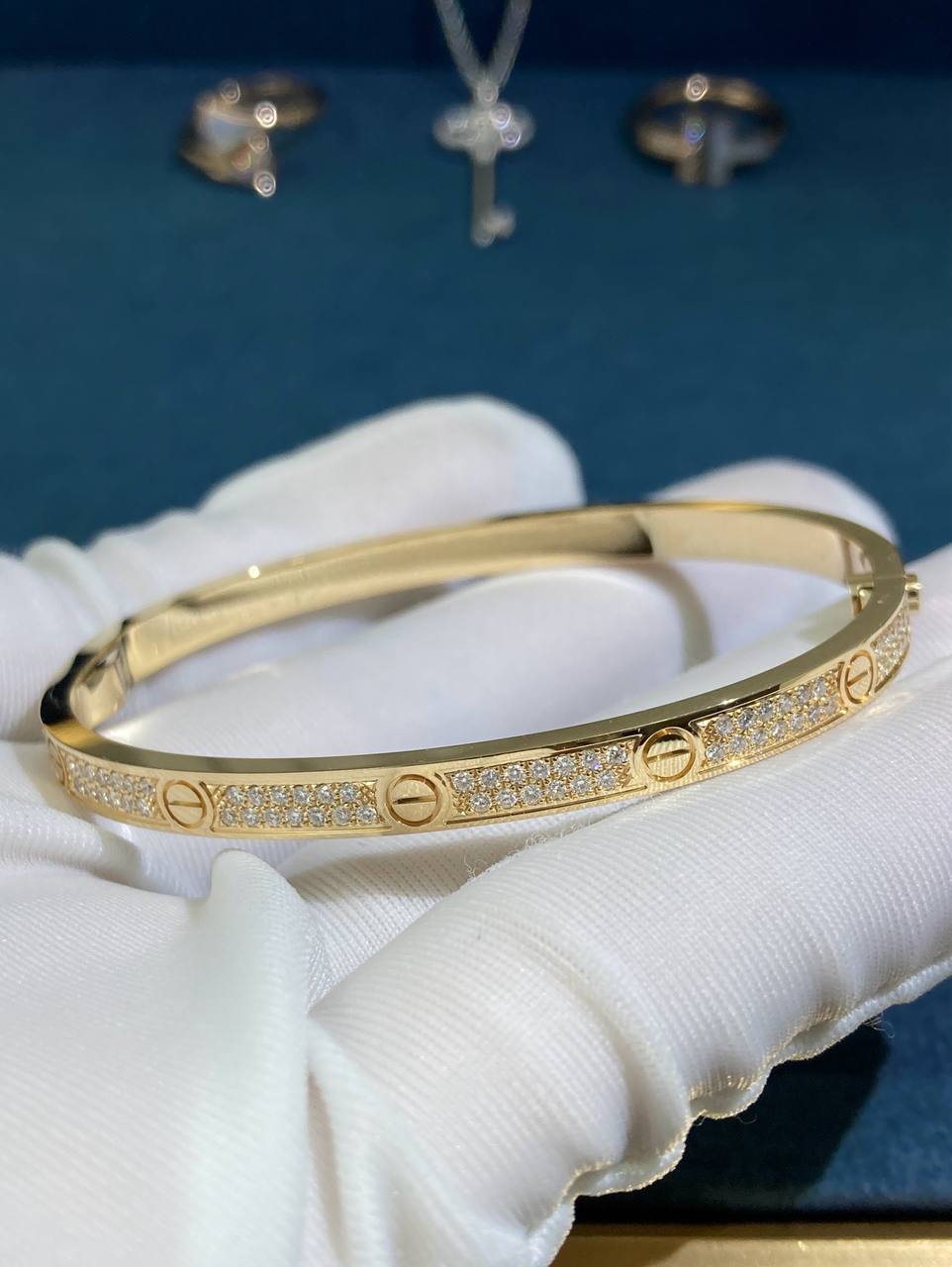 Love Bracelet small model Paved