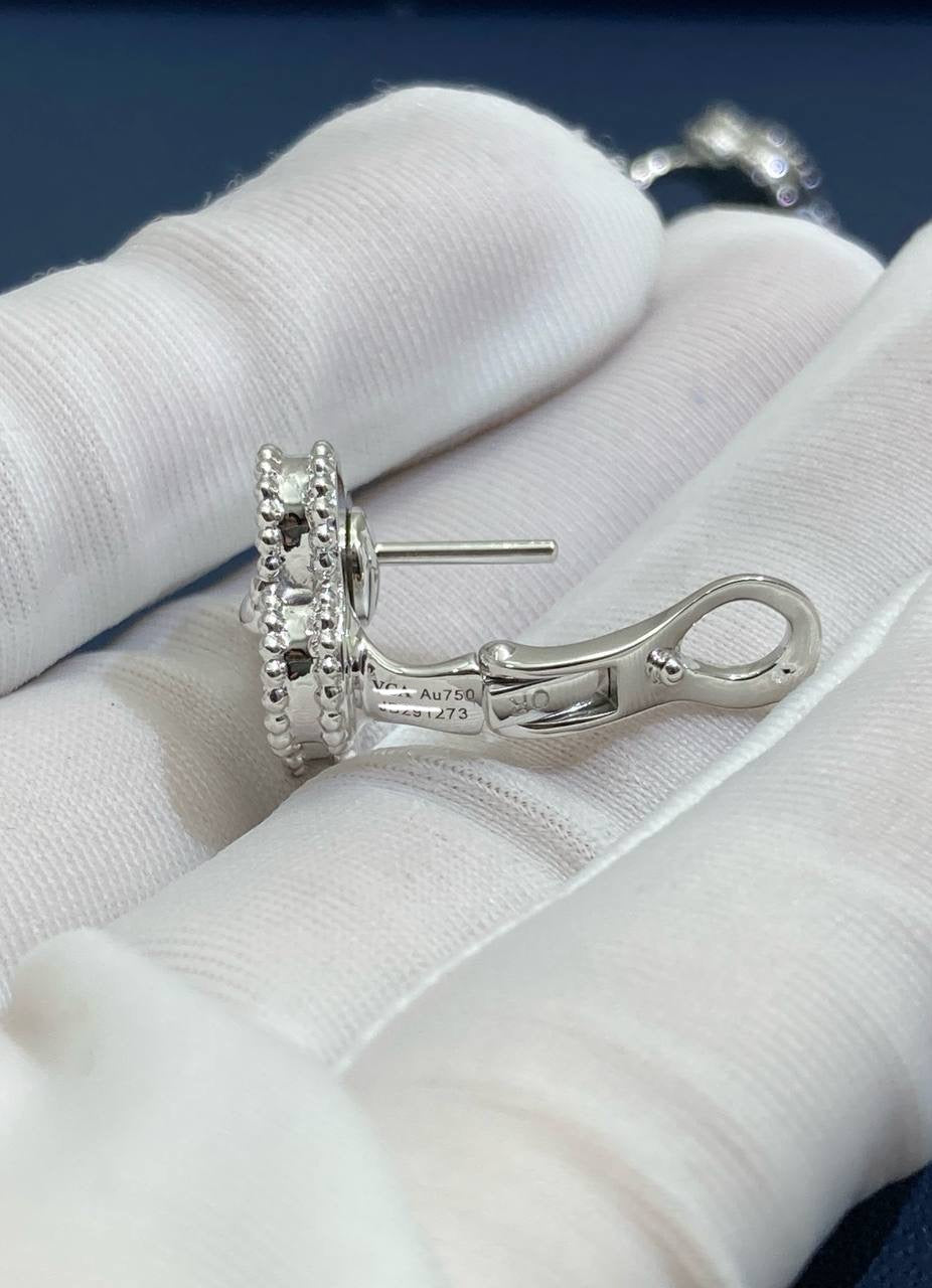 VC Guilloché earrings