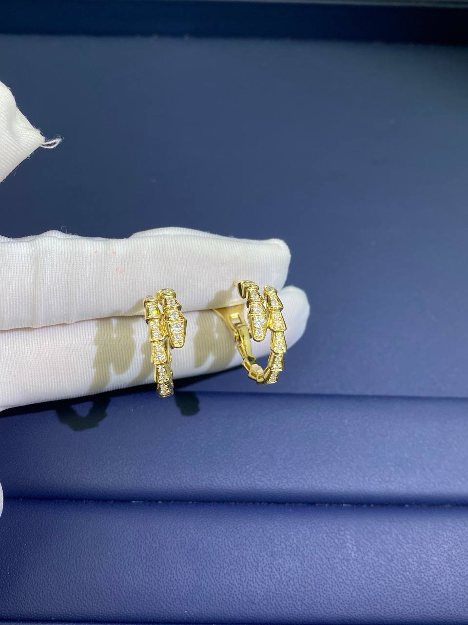 Serpent Diamond earrings