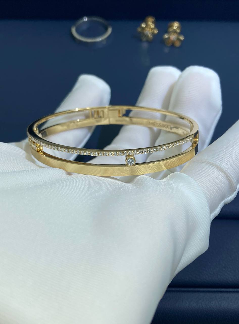 Mssk bracelet with pavé diamonds