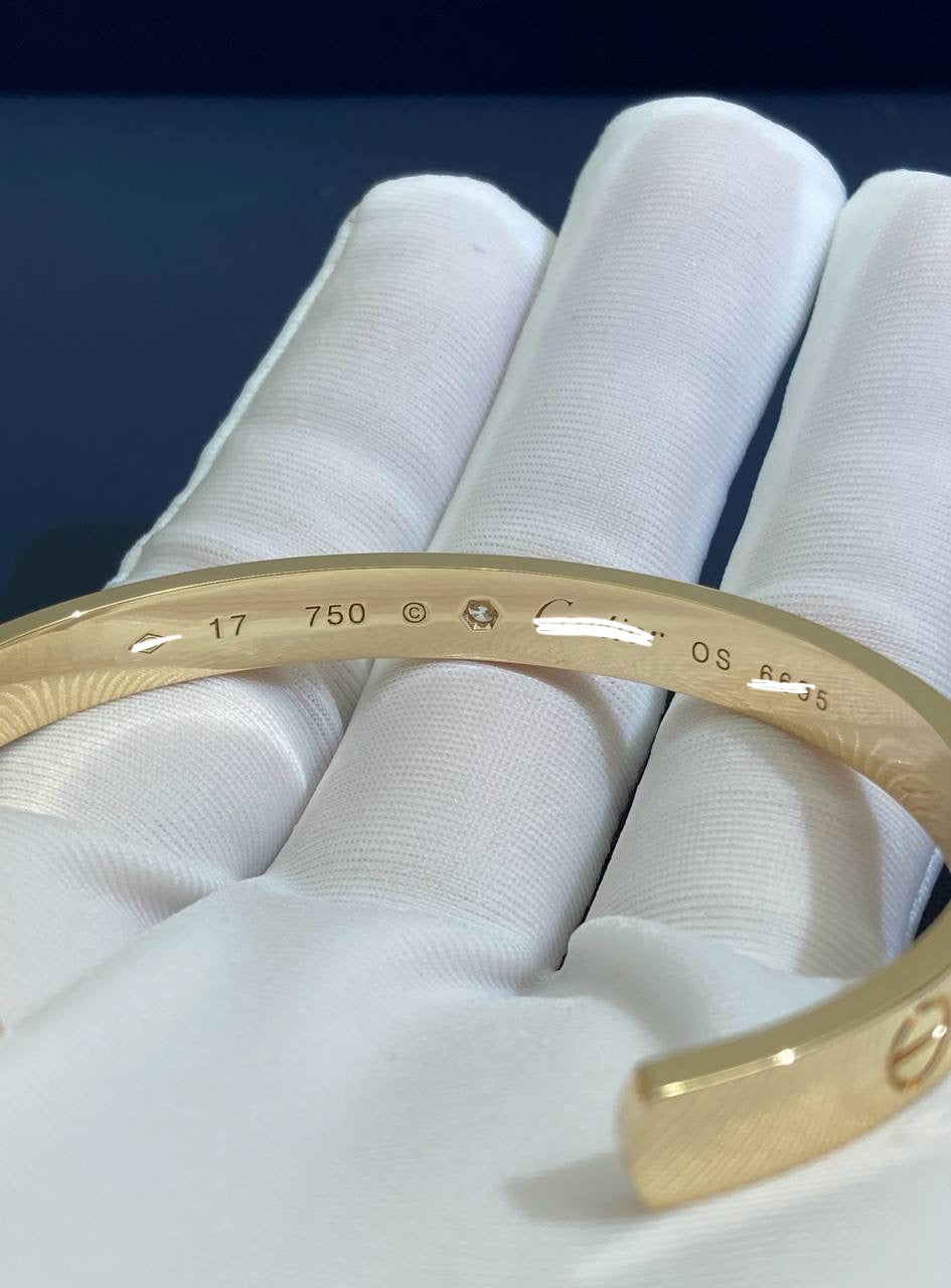 Open Love bracelet 1 diamond