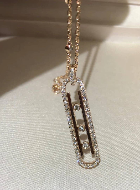Mssk 10th pendant with diamonds