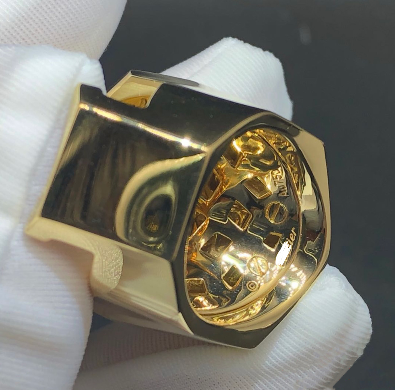 Panthere Yellow Gold Ring